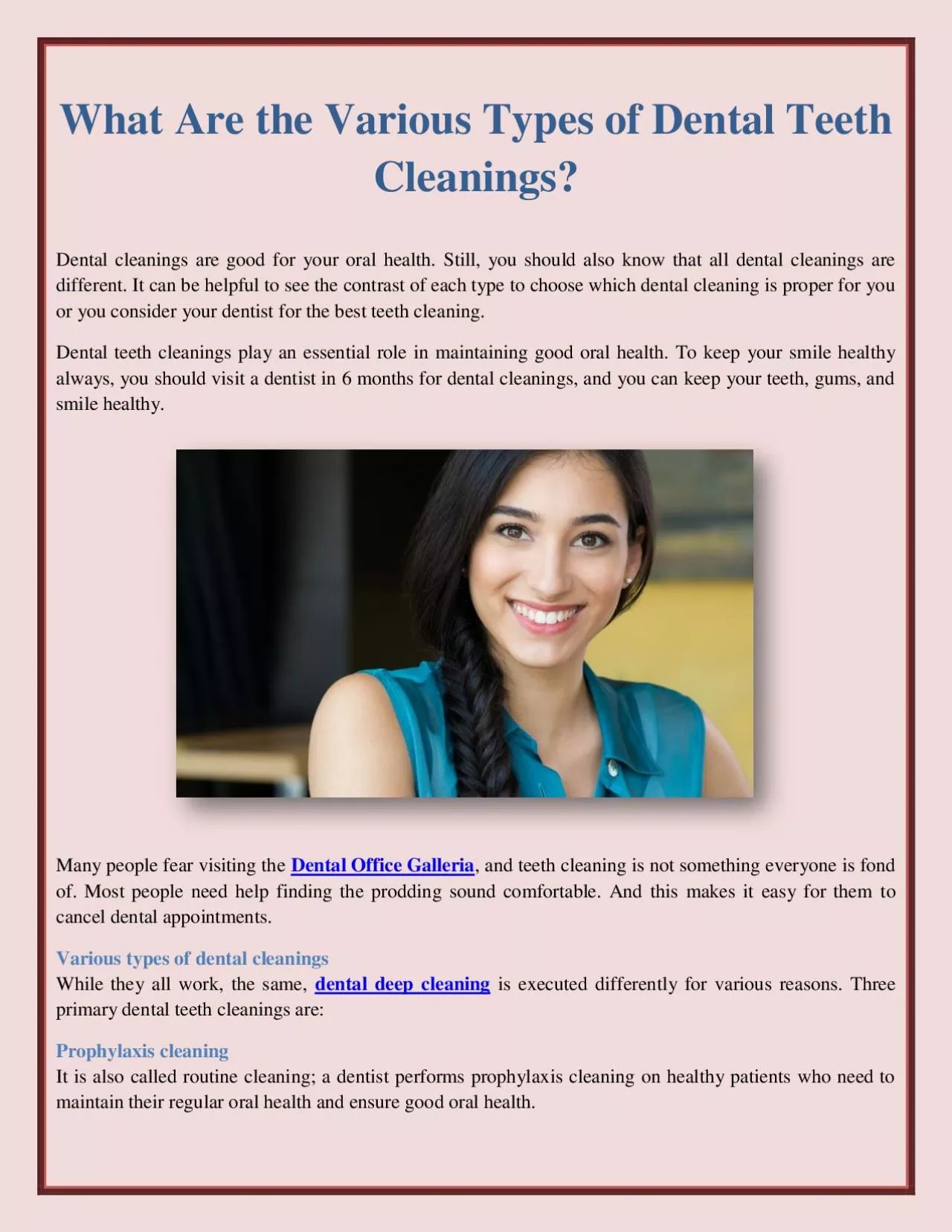 PDF-What Are the Various Types of Dental Teeth Cleanings?