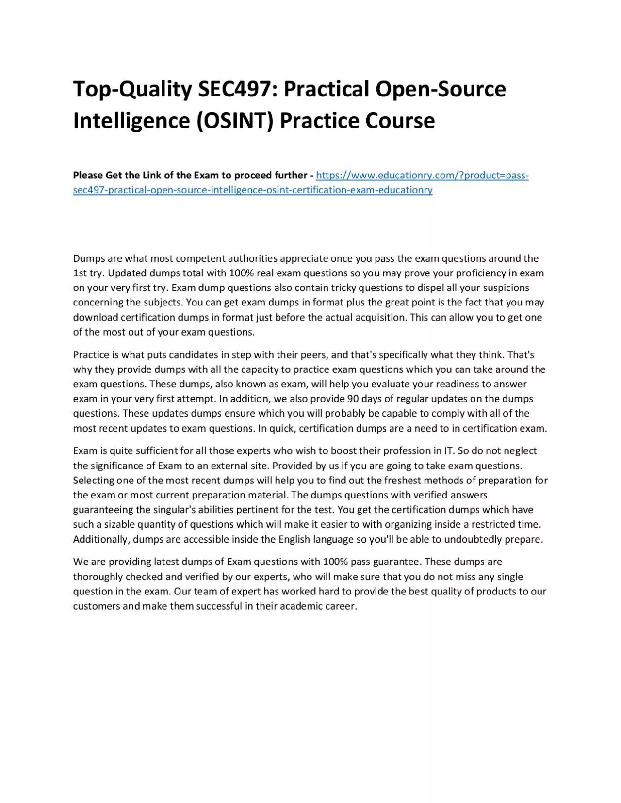 PDF-SEC497: Practical Open-Source Intelligence (OSINT)