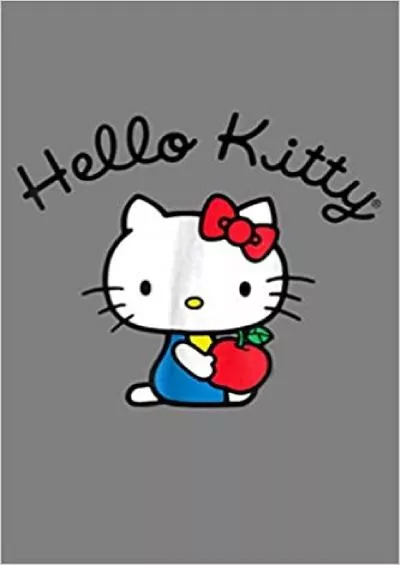 Hello Kitty Retro Logo: Notebook Planner - 6x9 inch Daily Planner Journal To Do List Notebook