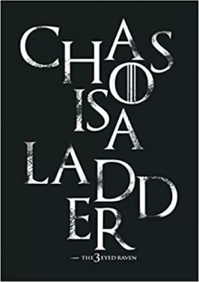 Chaos Is A Ladder: Notebook Planner - 6x9 inch Daily Planner Journal To Do List Notebook