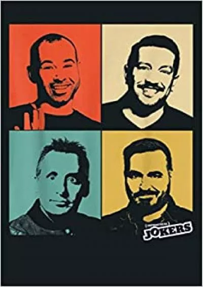Impractical Jokers Retro Vintage Style: Notebook Planner - 6x9 inch Daily Planner Journal