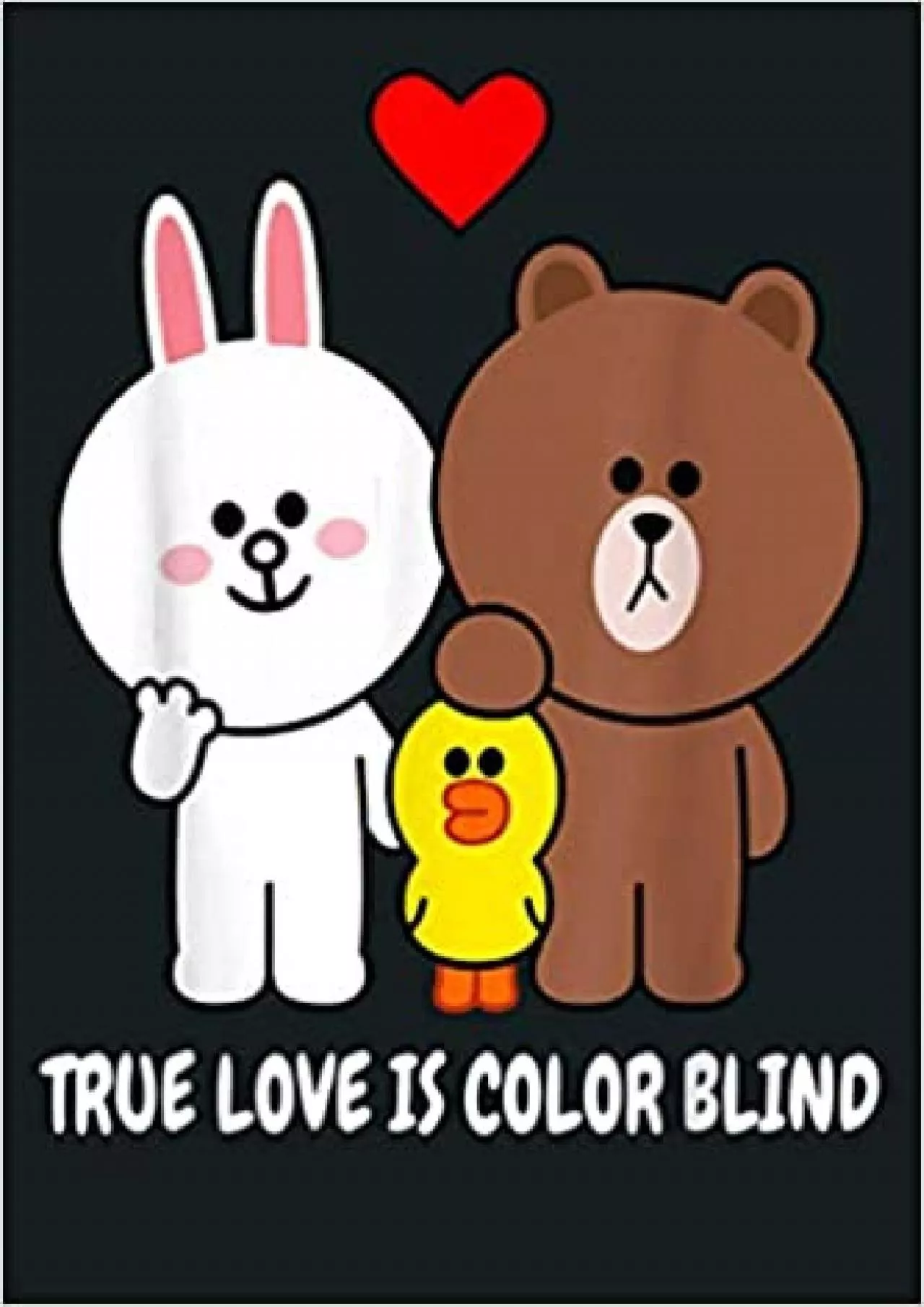 PDF-Brown Bear Cony Bunny Rabbit Love Is Color Blind End Racism: Notebook Planner - 6x9 inch