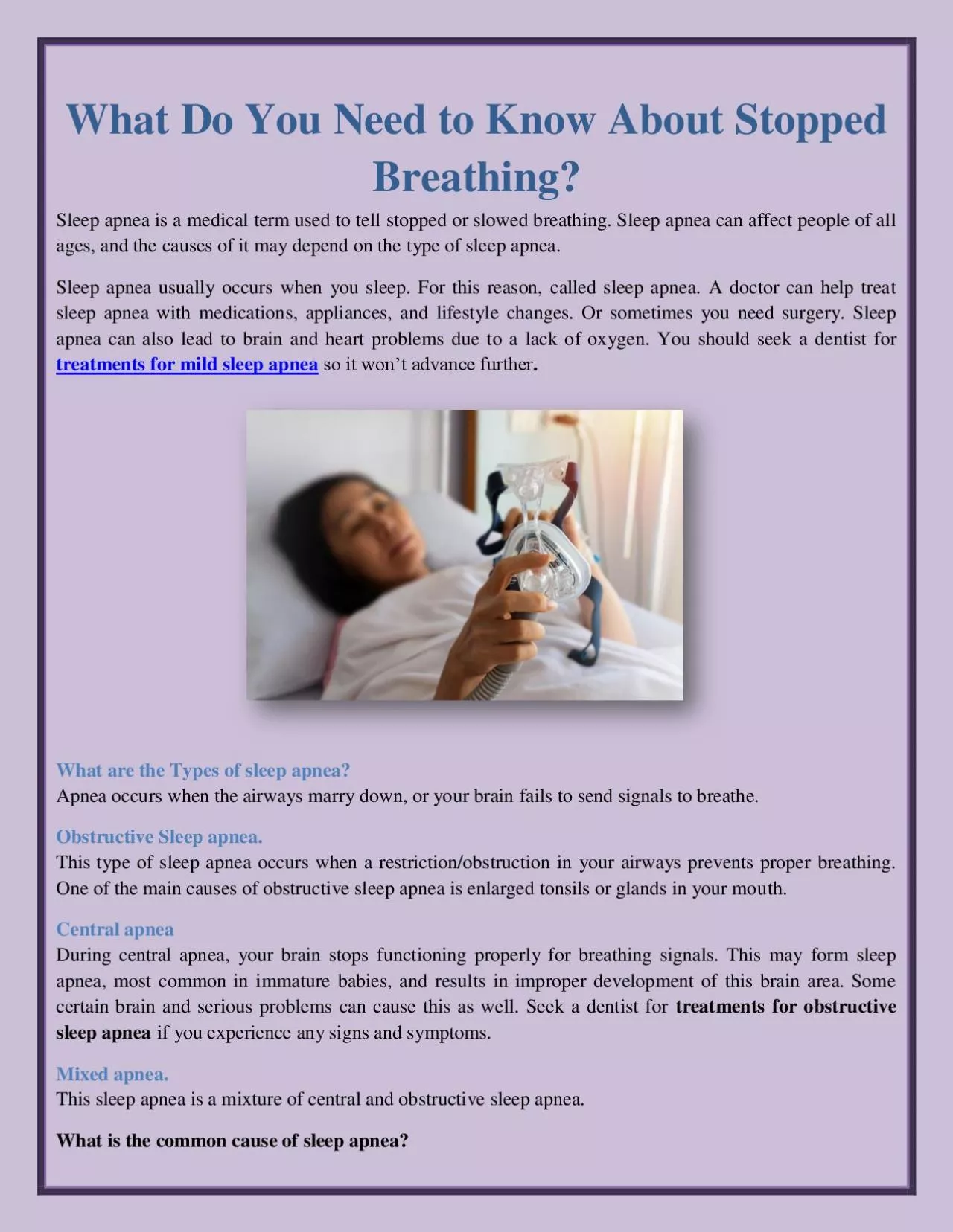 PDF-What Do You Need to Know About Stopped Breathing?