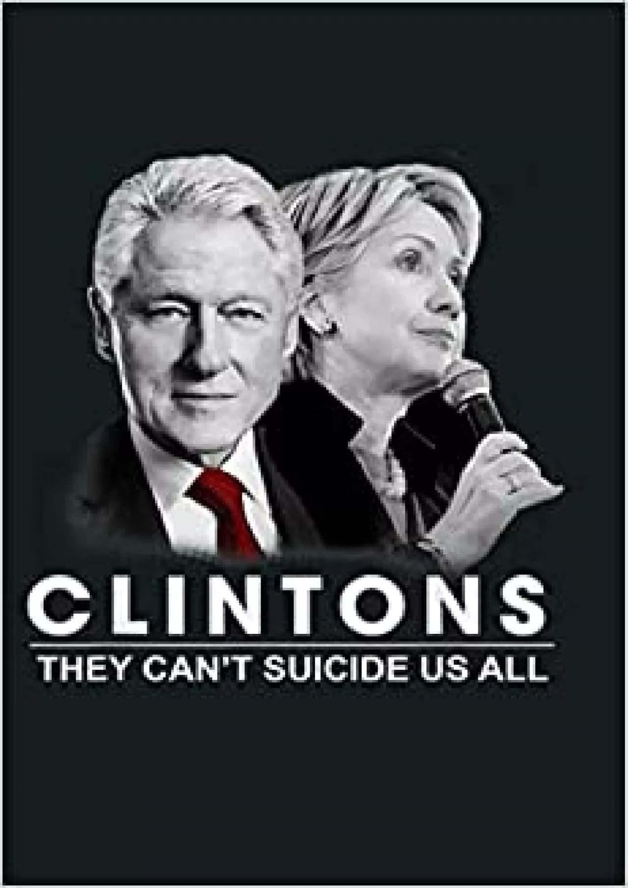 Clinton They Can T Suicide Us All: Notebook Planner - 6x9 inch Daily Planner Journal To