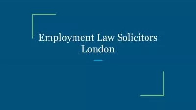 Employment Law Solicitors London