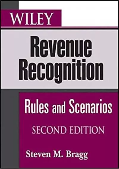 Wiley Revenue Recognition: Rules and Scenarios