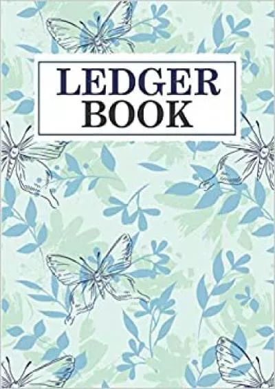 Ledger Book: Check and Debit Card Register 120 Pages Size 8.5 x 11 InchesSimple LedgerFlower