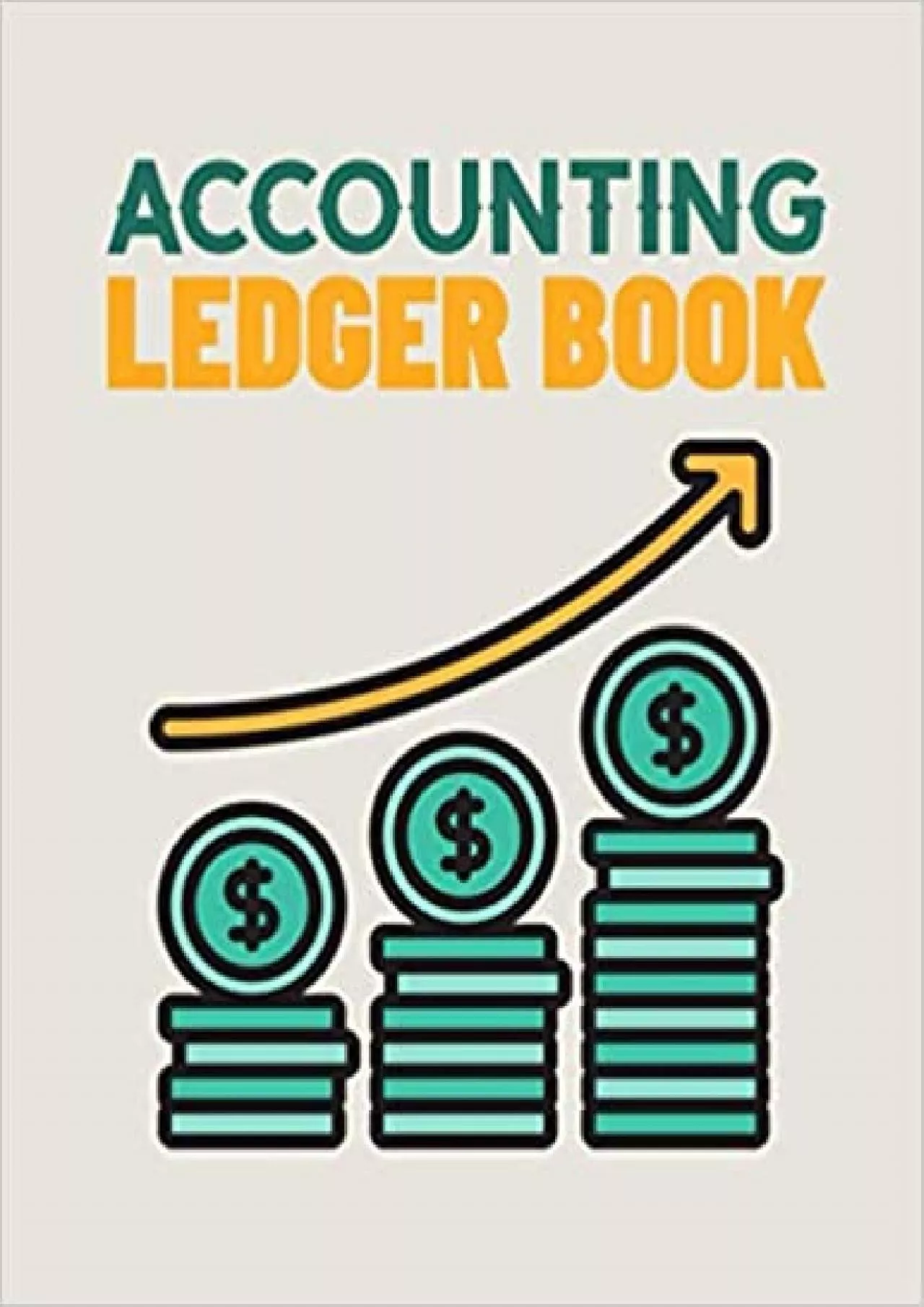 Accounting Ledger Book 3 Column Large print for Bookkeeping: libreta de contabilidad gift