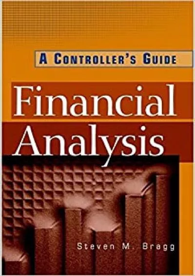 Financial Analysis: A Controller\'s Guide