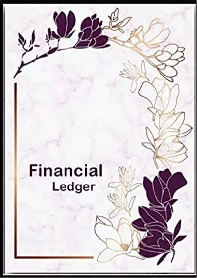Financial Ledger: 6 Columns Account journal  Bookkeeping  For small business Entrepreneur  School home