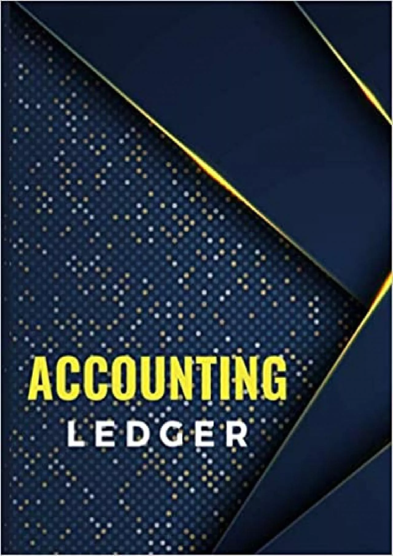 Accounting Ledger: Monthly Bookkeeping Record Book