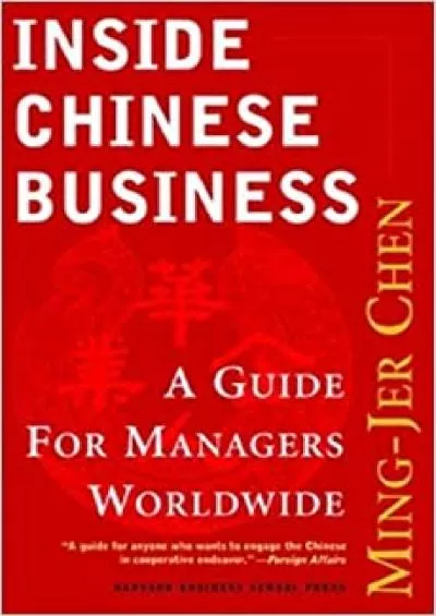 Inside Chinese Business : A Guide for Managers Worldwide