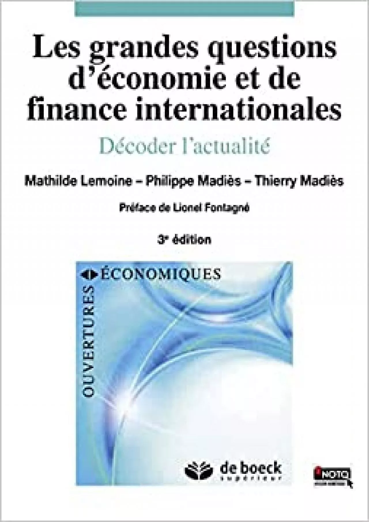 PDF-Les grandes questions d\'Ã©conomie et de finance internationales: DÃ©coder l\'actualitÃ©