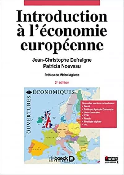 Introduction Ã  l\'Ã©conomie europÃ©enne (Ouvertures Ã©conomiques) (French Edition)