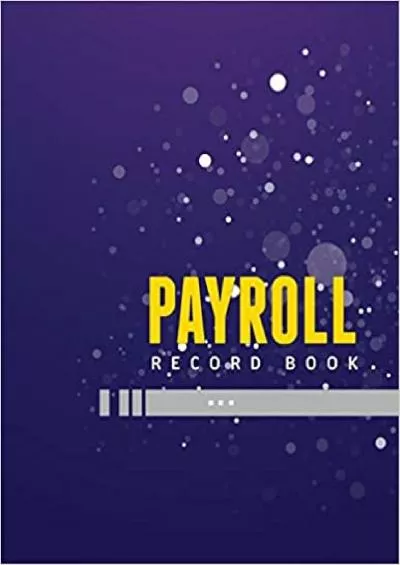 Payroll Record Book