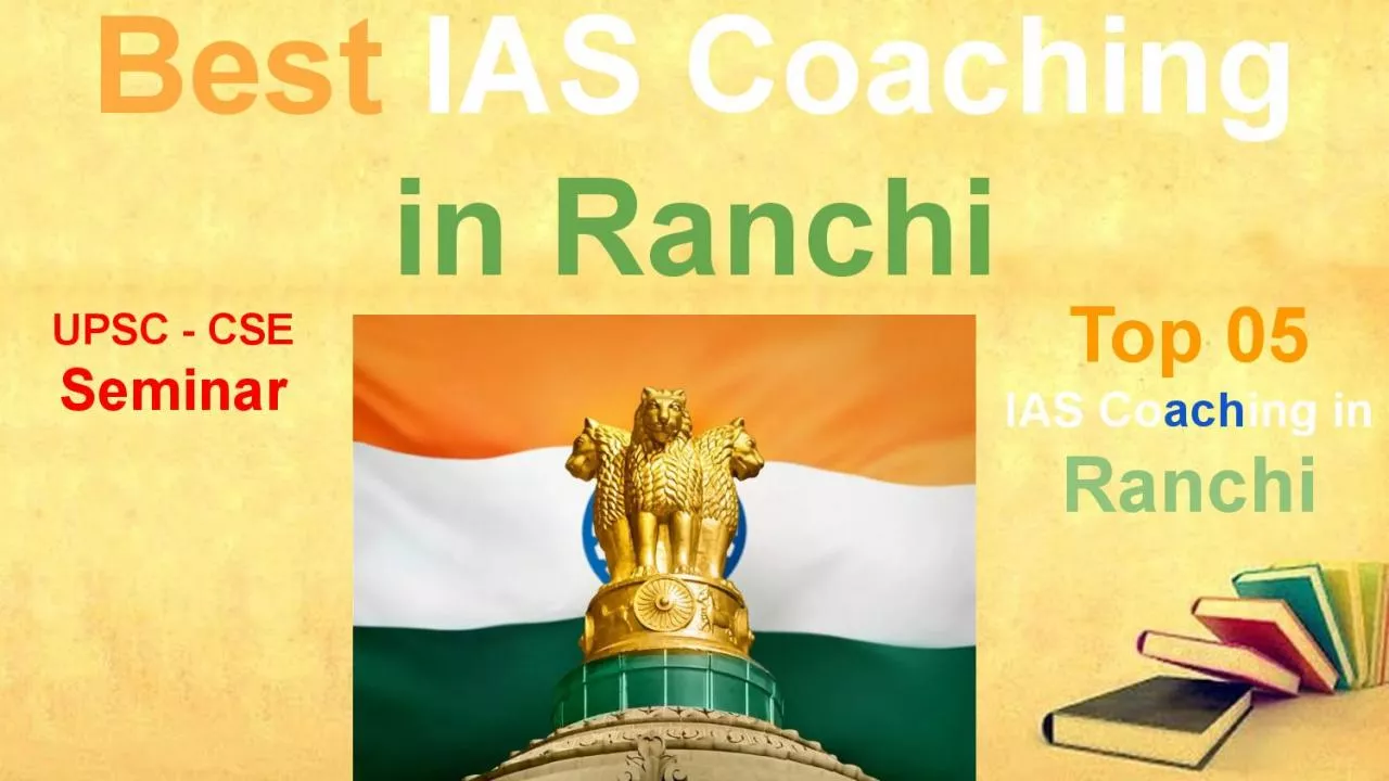 PDF-Best IAS Coaching in Ranchi