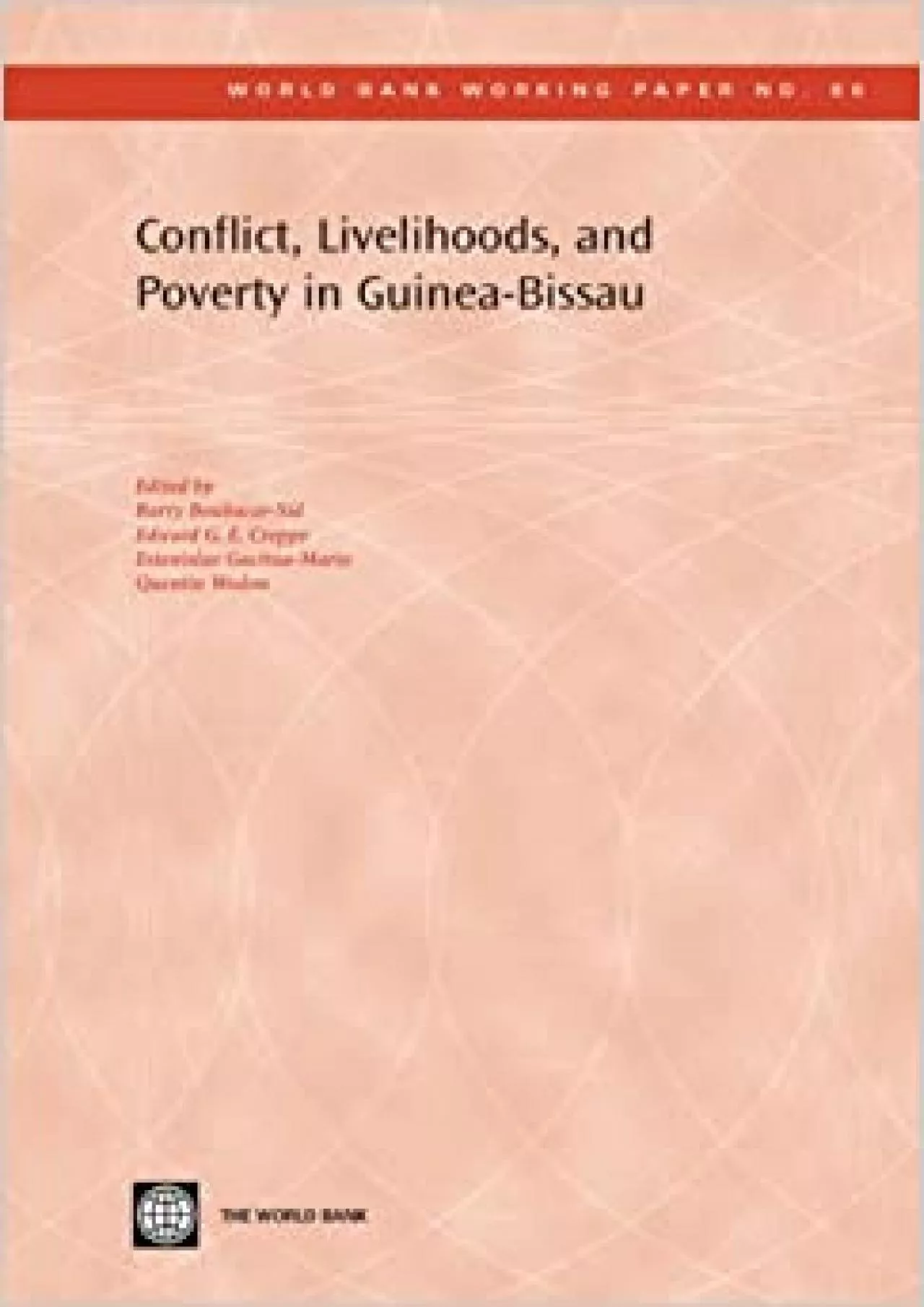 PDF-Conflict Livelihoods and Poverty in Guinea-Bissau (World Bank Working Papers)