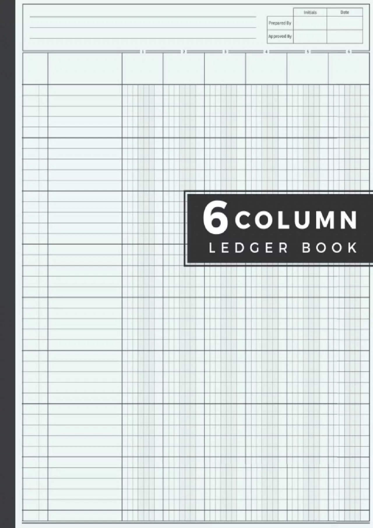 6 Column Ledger Book: Accounting Ledger Book for Bookkeeping | Account Journal 110 Pages