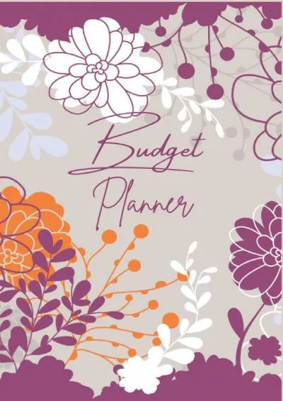 Undated Budget Planner: Monthly Budget Journal Financial Savings Planner And Expense Tracker Notebook