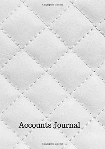 Accounts Journal: Financial Accounting Journal Entries : General . Notebook With Columns For Date Description Reference Credit And Debit. Paper Book Pad with 100 Record Pages 8.5 In By 11 In