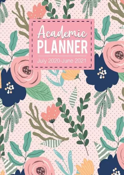 Academic planner July 2019-June 2020: Monthly Calendars with Holidays Planner Schedule