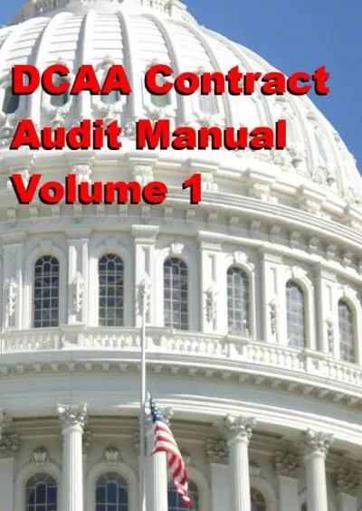 DCAA Contract Audit Manual: 2020