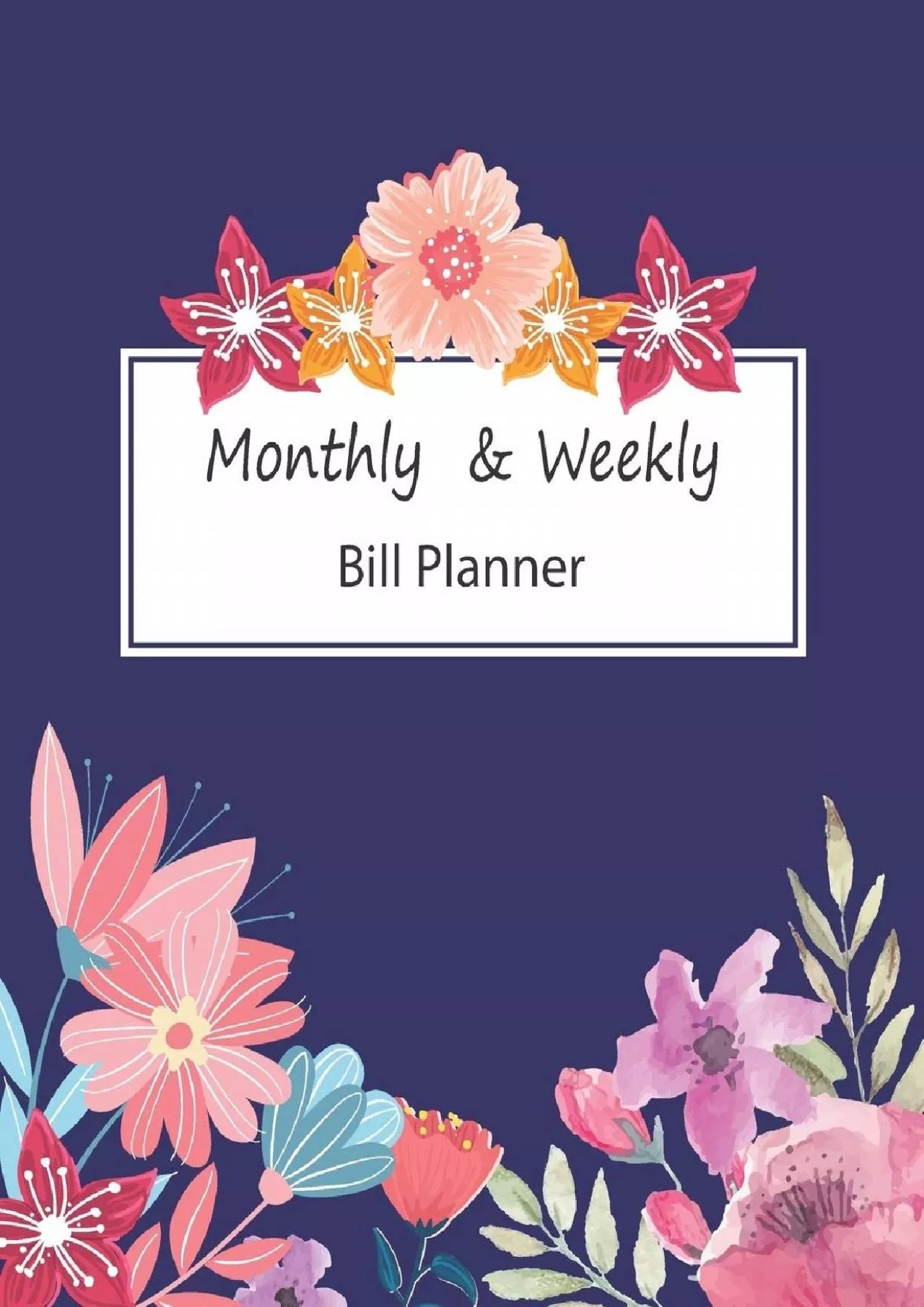 Monthly & Weekly Bill Planner :: Monthly Bill Planner and Organizer | Expense Finance