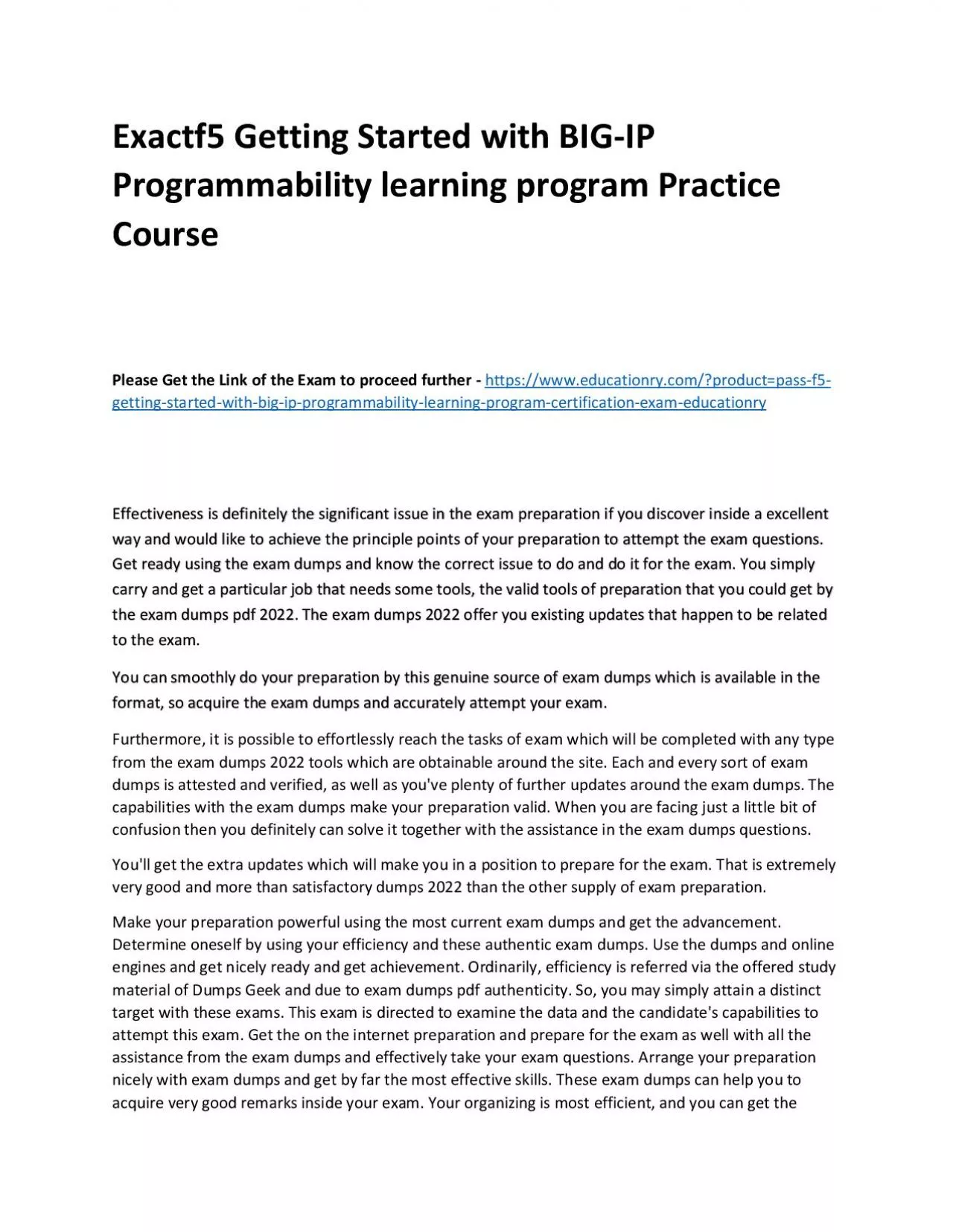 PDF-f5 Getting Started with BIG-IP Programmability learning program