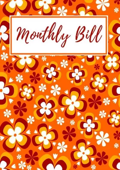 Bill Organizer: Bill and Expense Tracker | Monthly Bill Payment & Organizer | Simple Home Budget Spreadsheet | Monthly Bill Payments Checklist Organizer Planner | 120 Pages Size 85x11 Inch.