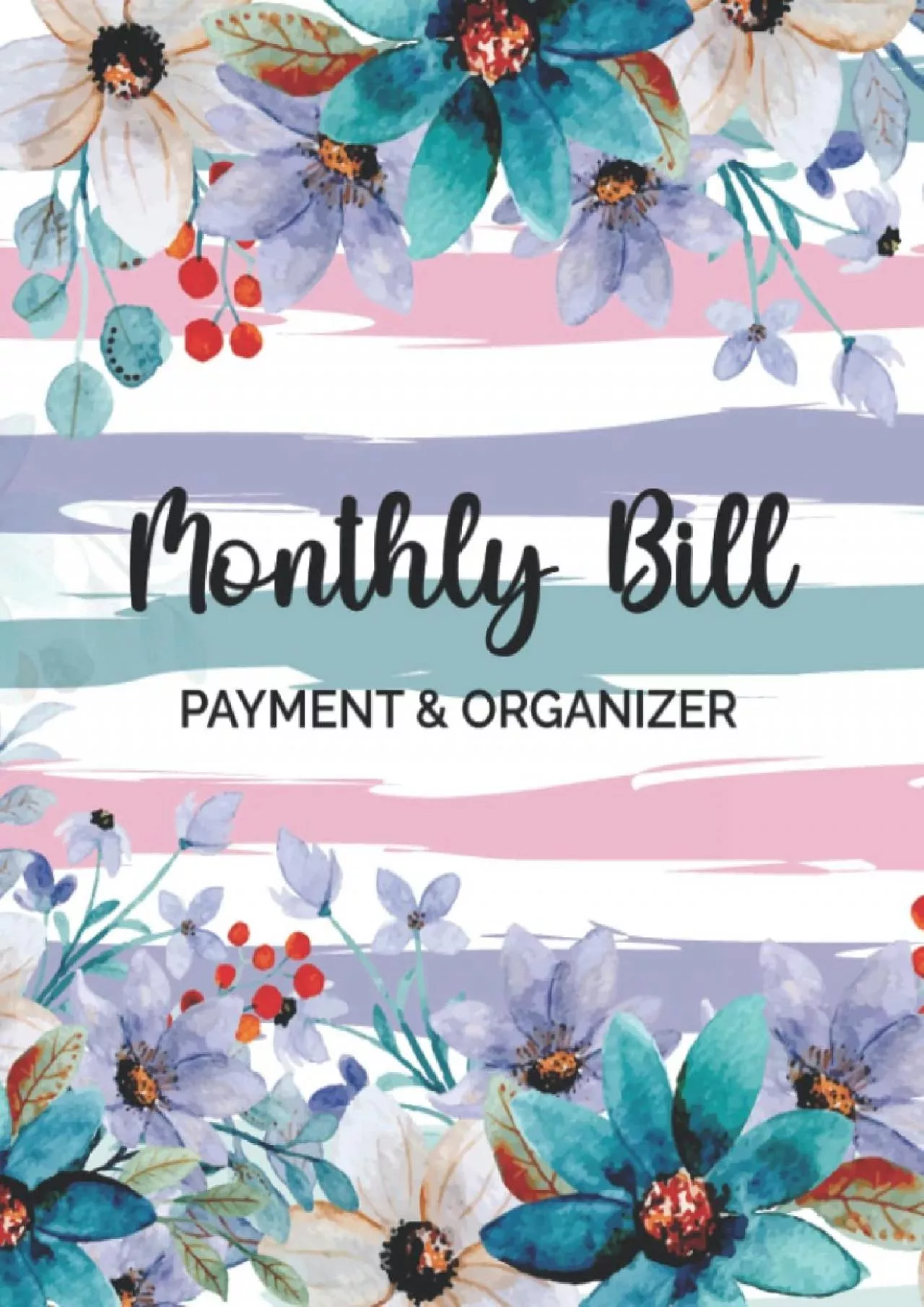 Monthly Bill Payment & Organizer: Bill and Expense Tracker | Simple Home Budget Spreadsheet
