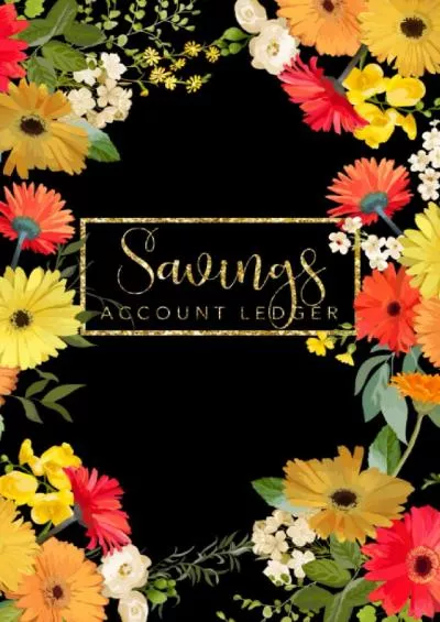 Savings Account Ledger: Simple Checkbook Ledger | Savings Ledger Book Small | Personal Checking Account Ledger | Money Tracking Logbook