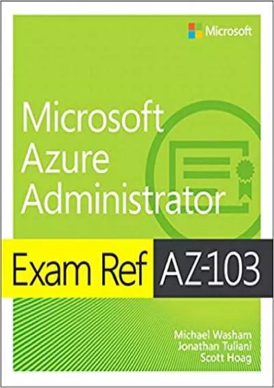 Exam Ref AZ-03 Microsoft Azure Administrator