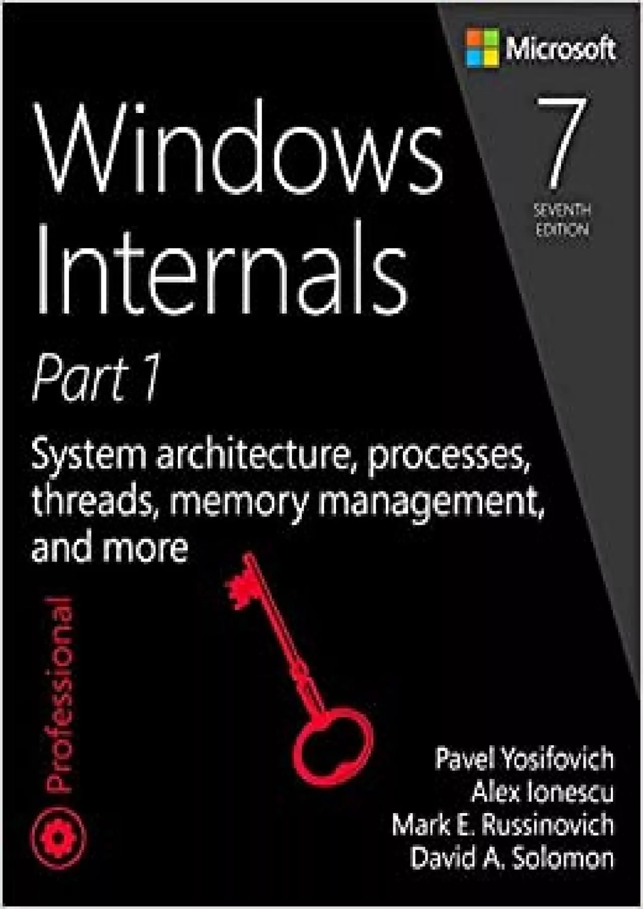 PDF-Windows Internals System architecture processes threads memory management and more Part