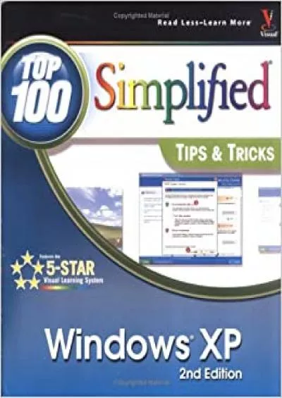 Windows XP Top 00 Simplified Tips  Tricks