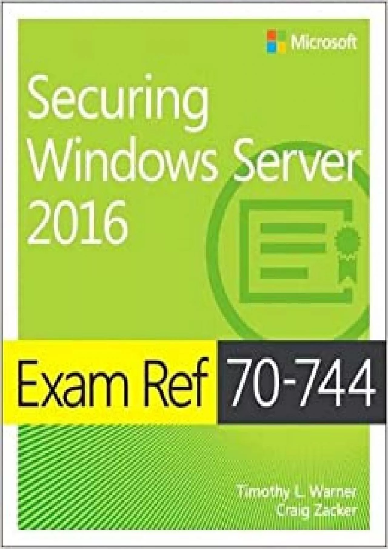 PDF-Exam Ref 70-744 Securing Windows Server 206