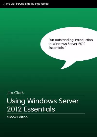 Using Windows Server 202 Essentials - Step by Step