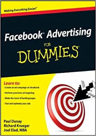 Facebook Advertising For Dummies