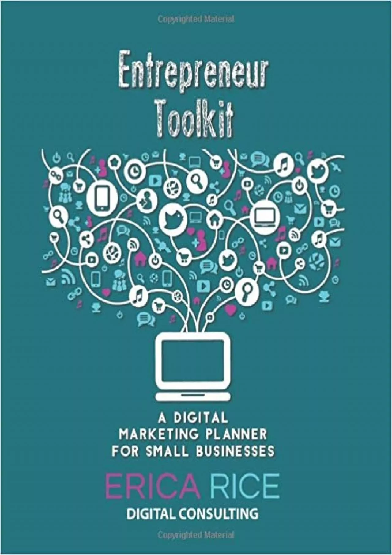 Entrepreneur Toolkit A Digital Marketing Planner For Small Businesses Teal 2 Month Undated