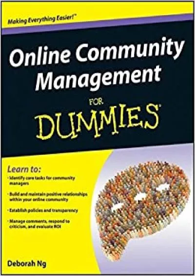 Online Community Management For Dummies