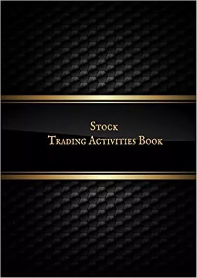 Stock Trading Activities Book Day Trading Log| Stock Trading Activities |Trade Notebook|