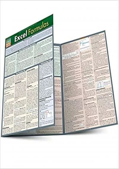 Excel Formulas (Quick Study Computer)