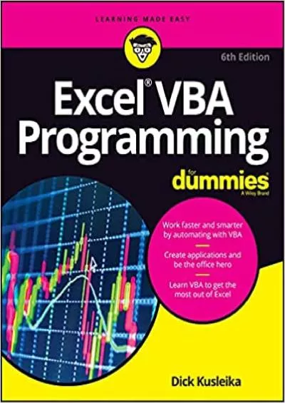 Excel VBA Programming For Dummies (For Dummies (Computer/Tech))