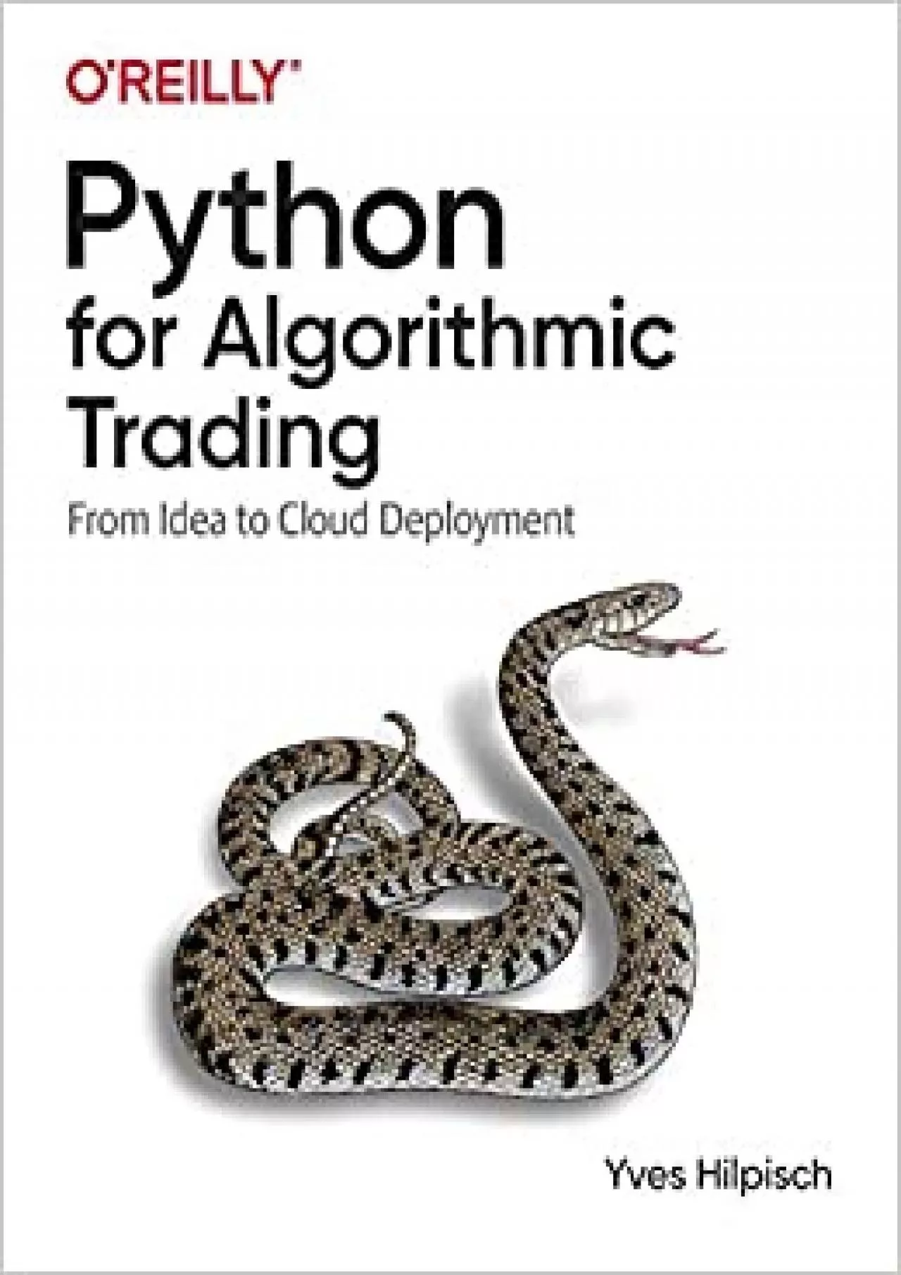 PDF-Python for Algorithmic Trading: From Idea to Cloud Deployment