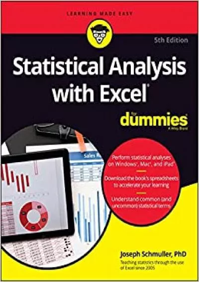 Statistical Analysis with Excel For Dummies (For Dummies (Computer/Tech))