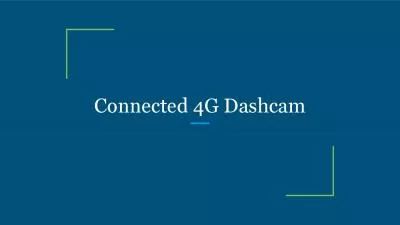 Connected 4G Dashcam