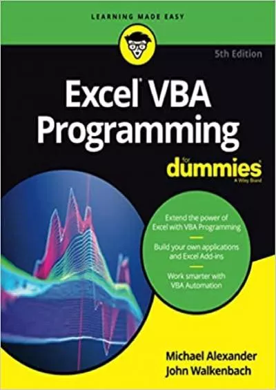 Excel VBA Programming For Dummies 5th Edition (For Dummies (Computer/Tech))