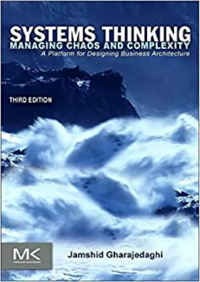 Systems Thinking: Managing Chaos and Complexity: A Platform for Designing Business Architecture
