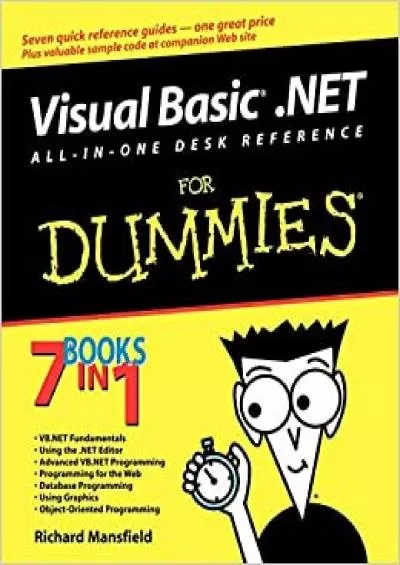 Visual Basic .NET All-in-One Desk Ref for Dummies