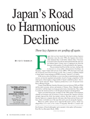 THE INTERNATIONAL ECONOMY    FALL 2009Japan