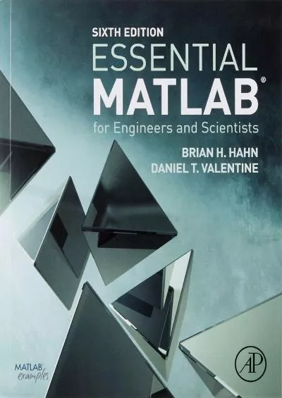 Essential MATLAB for Engineers and Scientists